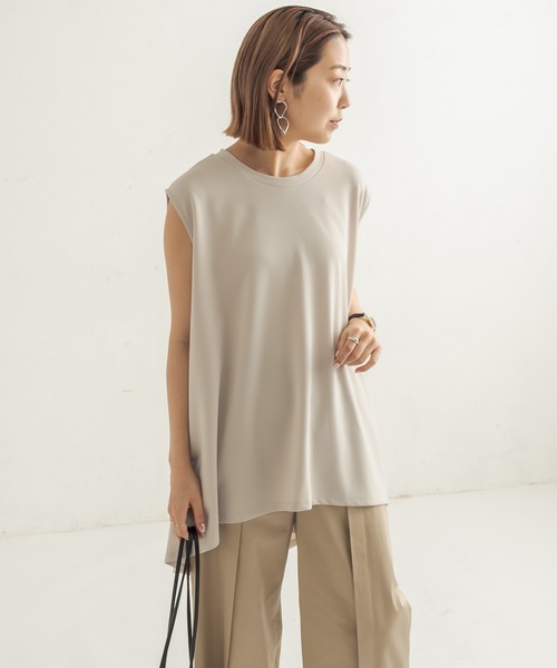 CAPRICIEUX LE'MAGE（カプリシューレマージュ）の「イージーフレンチブラウス（シャツ/ブラウス・レディース・ホワイト/ブラック/ベージュ・FREE）」の6枚目の写真