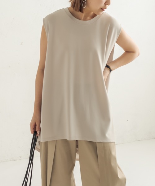 CAPRICIEUX LE'MAGE（カプリシューレマージュ）の「イージーフレンチブラウス（シャツ/ブラウス・レディース・ホワイト/ブラック/ベージュ・FREE）」の14枚目の写真