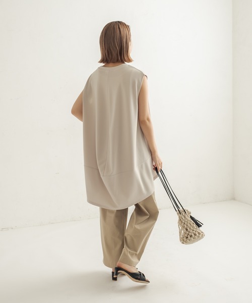 CAPRICIEUX LE'MAGE（カプリシューレマージュ）の「イージーフレンチブラウス（シャツ/ブラウス・レディース・ホワイト/ブラック/ベージュ・FREE）」の21枚目の写真