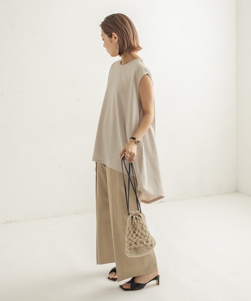 CAPRICIEUX LE'MAGE（カプリシューレマージュ）の「イージーフレンチブラウス（シャツ/ブラウス・レディース・ホワイト/ブラック/ベージュ・FREE）」の7枚目の写真