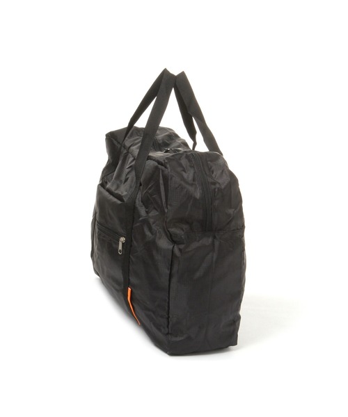 LAKOLE(ラコレ)の「【EASY TO GO】パッカブルボストンバッグ / 934913(ボストンバッグ・レディース・グレー/ブラック・FREE)」の4枚目の写真