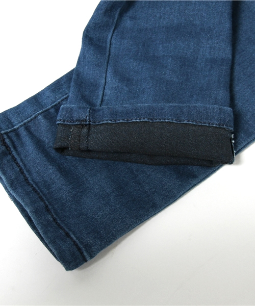 WEGO（ウィゴー）の「WEGO/ZIPハイウエストスキニーパンツ（デニムパンツ・レディース・ホワイト/インディゴブルー/ダークインディゴブルー・LARGE/MEDIUM）」の8枚目の写真