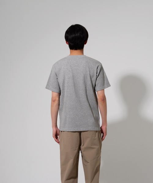 Blue Standard (ブルースタンダード)の「【BLUE STANDARD】オーガニックコットン 無地 ミニワッフルTシャツ(Tシャツ/カットソー・メンズ・ホワイト/オリーブ/ネイビー/杢グレー/ブラック・LARGE/MEDIUM/X-LARGE)」の20枚目の写真