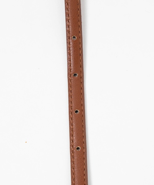 WEGO（ウィゴー）の「WEGO/バックル細ベルト（ベルト・レディース・ブラック/ベージュ/ブラウン/グリーン/その他1/その他2/その他3・FREE）」の8枚目の写真