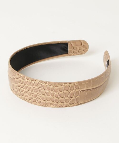 WEGO（ウィゴー）の「WEGO/ワイクロコカチューシャ（カチューシャ・レディース・ブラック/ベージュ/パープル/オレンジ/ブルー・FREE）」の6枚目の写真