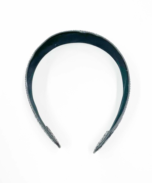 WEGO（ウィゴー）の「WEGO/ワイクロコカチューシャ（カチューシャ・レディース・ブラック/ベージュ/パープル/オレンジ/ブルー・FREE）」の7枚目の写真