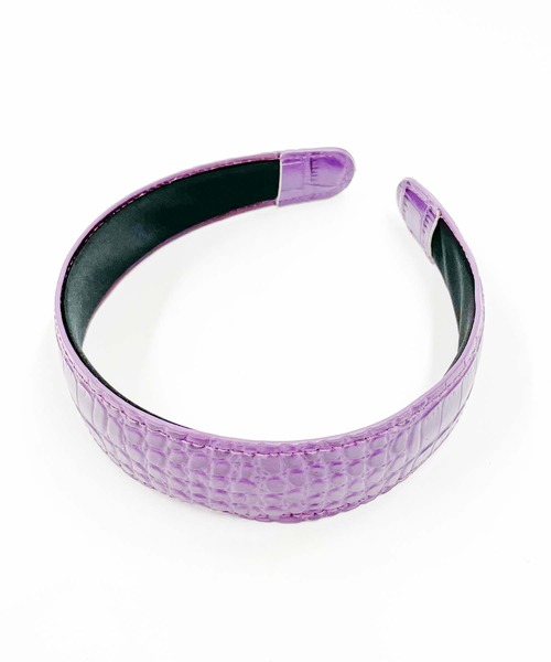 WEGO（ウィゴー）の「WEGO/ワイクロコカチューシャ（カチューシャ・レディース・ブラック/ベージュ/パープル/オレンジ/ブルー・FREE）」の13枚目の写真