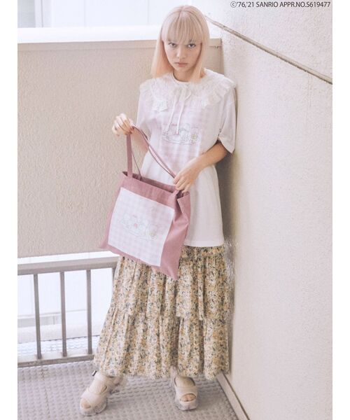 merry jenny（メリージェニー）の「80’s Sanrio characters tote bag（トートバッグ・レディース・ラベンダー/クリーム・FREE）」の19枚目の写真