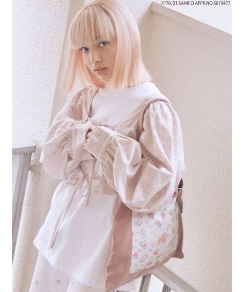 merry jenny（メリージェニー）の「80’s Sanrio characters tote bag（トートバッグ・レディース・ラベンダー/クリーム・FREE）」の22枚目の写真
