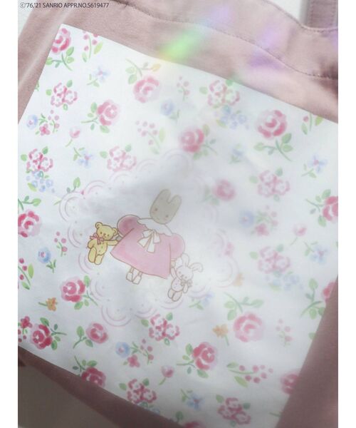 merry jenny（メリージェニー）の「80’s Sanrio characters tote bag（トートバッグ・レディース・ラベンダー/クリーム・FREE）」の8枚目の写真
