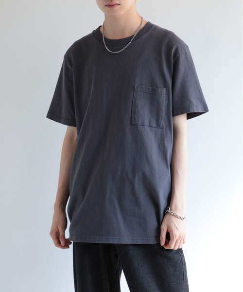 セール】【Goodwear】USA COTTON ヘビーウェイト ポケットTEE（T