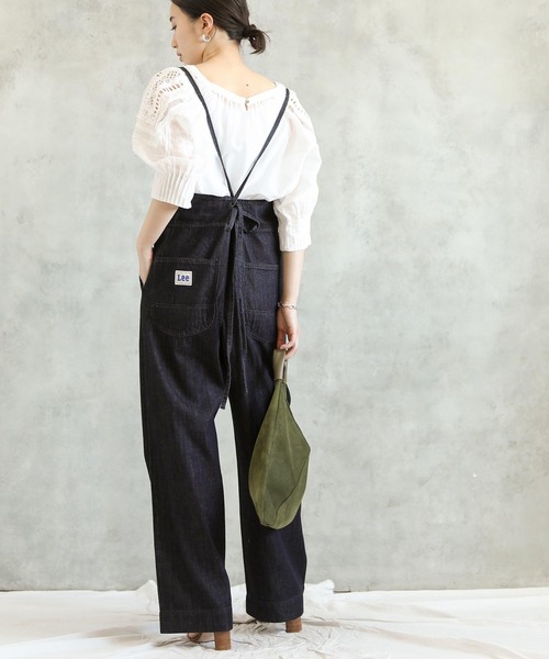 Lee（リー）の「ライトオンスデニムサロペ（サロペット/オーバーオール・レディース・ブルー系その他・S）」の18枚目の写真