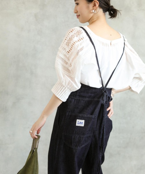 Lee（リー）の「ライトオンスデニムサロペ（サロペット/オーバーオール・レディース・ブルー系その他・S）」の8枚目の写真