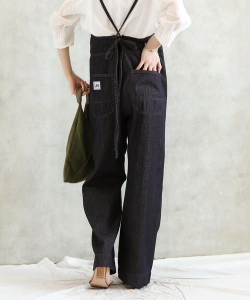 Lee（リー）の「ライトオンスデニムサロペ（サロペット/オーバーオール・レディース・ブルー系その他・S）」の17枚目の写真