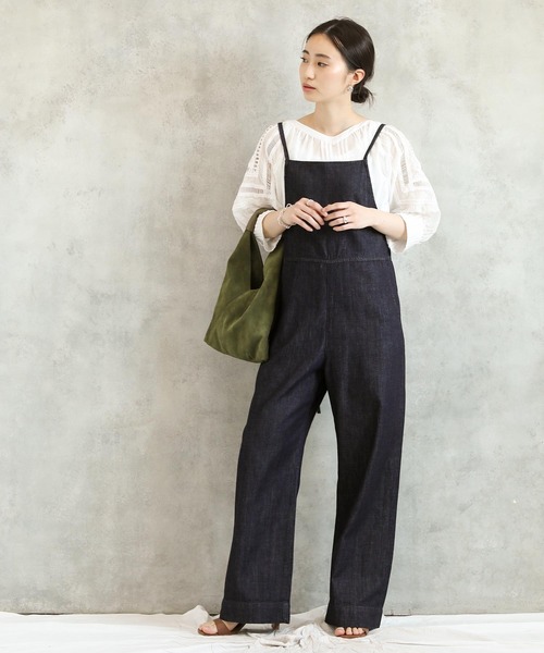 Lee（リー）の「ライトオンスデニムサロペ（サロペット/オーバーオール・レディース・ブルー系その他・S）」の13枚目の写真