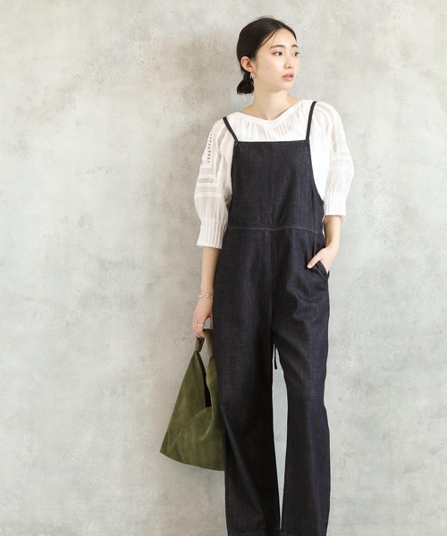 Lee（リー）の「ライトオンスデニムサロペ（サロペット/オーバーオール・レディース・ブルー系その他・S）」の10枚目の写真