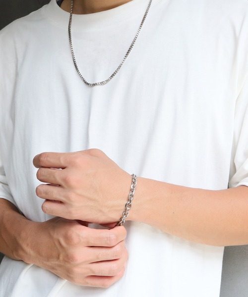 ノットペンダント＆Gマークプレートペンダント&ベネチアンチェーンネックレス ノットペンダントアンドGマークプレートペンダント&ベネチアン