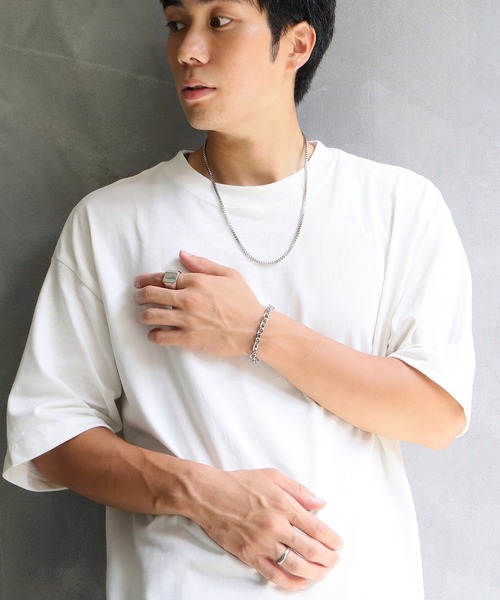 SBG（エスビー）の「SBG 金属アレルギー対応 メンズ ステンレスベネチアンチェーンネックレス（ネックレス・メンズ・ブラック/シルバー/ゴールド・P/K/F/A/C/E/H/J/N/O/D/M/L/B/G/I）」の22枚目の写真