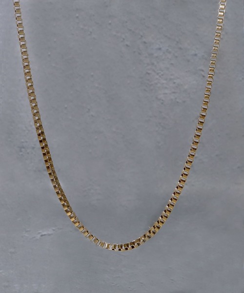 SBG（エスビー）の「SBG 金属アレルギー対応 メンズ ステンレスベネチアンチェーンネックレス（ネックレス・メンズ・ブラック/シルバー/ゴールド・P/K/F/A/C/E/H/J/N/O/D/M/L/B/G/I）」の6枚目の写真