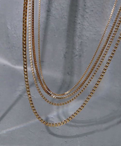 SBG（エスビー）の「SBG 金属アレルギー対応 メンズ ステンレスベネチアンチェーンネックレス（ネックレス・メンズ・ブラック/シルバー/ゴールド・P/K/F/A/C/E/H/J/N/O/D/M/L/B/G/I）」の10枚目の写真