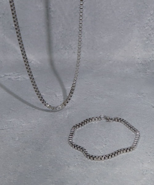 SBG（エスビー）の「SBG 金属アレルギー対応 メンズ ステンレスベネチアンチェーンネックレス（ネックレス・メンズ・ブラック/シルバー/ゴールド・P/K/F/A/C/E/H/J/N/O/D/M/L/B/G/I）」の14枚目の写真