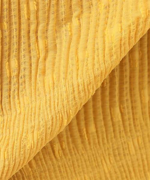 SLOBE citron.（スローブシトロン）の「SLOBE citron. シャーリングアイラインスカート◆（スカート・レディース・イエロー/ライトグリーン・FREE）」の18枚目の写真