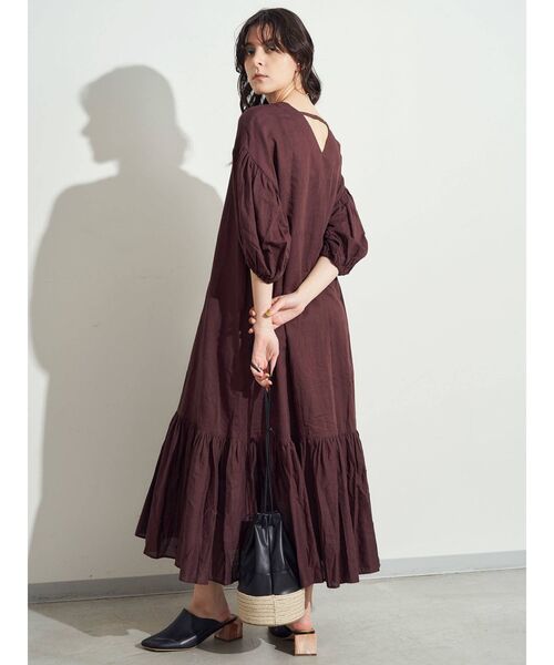 ELENDEEK（エレンディーク）の「ファイクレザーミックスパースバッグ（ハンドバッグ・レディース・オフホワイト/ブラック・FREE）」の7枚目の写真