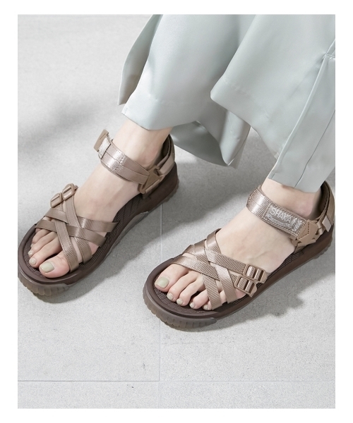 SHAKA(シャカ)の「【SHAKA】RIVER GUIDE for emmi(サンダル・レディース・ブラウン・23/25/26/22/24)」の14枚目の写真
