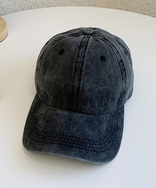 キャップ 帽子シンプルキャップ キャップ Shopnikoniko ショップニコニコ のファッション