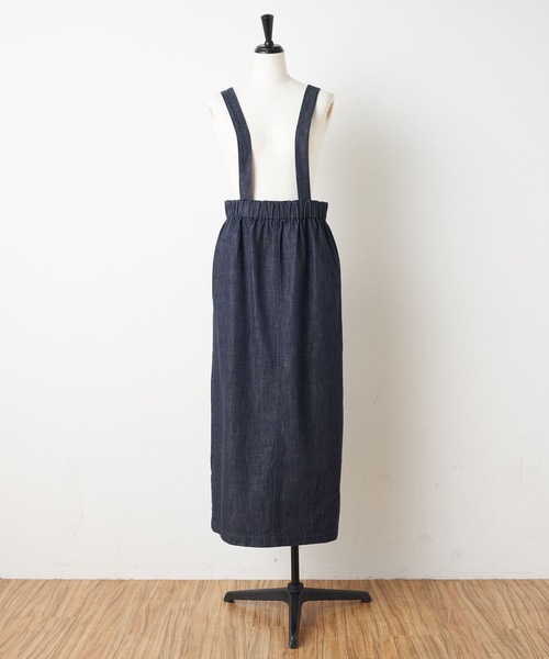 BEARDSLEY(ビアズリー)の「デニムイージースカート(スカート・レディース・インディゴブルー・FREE)」の13枚目の写真