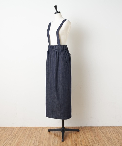 BEARDSLEY(ビアズリー)の「デニムイージースカート(スカート・レディース・インディゴブルー・FREE)」の14枚目の写真