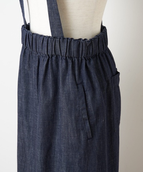 BEARDSLEY(ビアズリー)の「デニムイージースカート(スカート・レディース・インディゴブルー・FREE)」の18枚目の写真