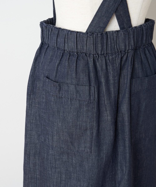 BEARDSLEY(ビアズリー)の「デニムイージースカート(スカート・レディース・インディゴブルー・FREE)」の17枚目の写真