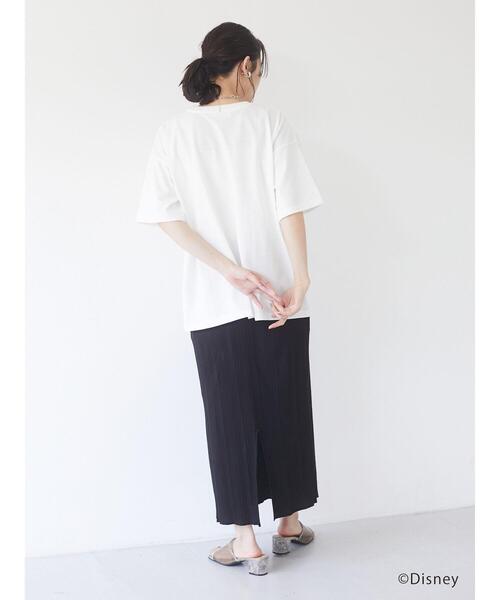 Green Parks(グリーンパークス)の「Alice/フロントロゴT*(Tシャツ/カットソー・レディース・レッド/グリーン・FREE)」の15枚目の写真