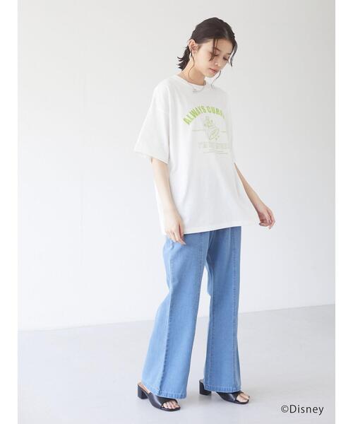 Green Parks(グリーンパークス)の「Alice/フロントロゴT*(Tシャツ/カットソー・レディース・レッド/グリーン・FREE)」の11枚目の写真