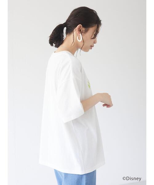 Green Parks(グリーンパークス)の「Alice/フロントロゴT*(Tシャツ/カットソー・レディース・レッド/グリーン・FREE)」の10枚目の写真