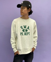 CHAMPION/チャンピオン リバースウィーブ 古着風 カレッジプリント クルースウェット C3-U026