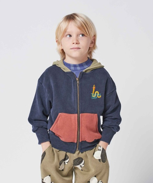 Scholar Worm zipped hoodie