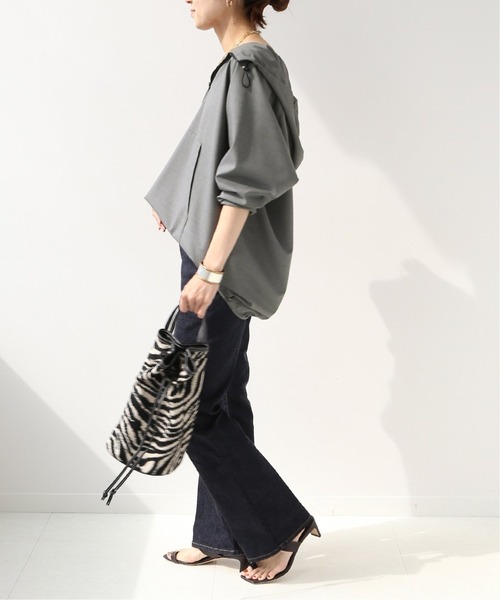 FRAMeWORK（フレームワーク）の「アノラックパーカーシャツ◇（シャツ