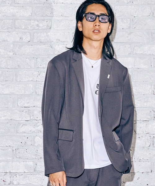 CRIMIE(クライミー)の「NEIL STRETCH 2B SUIT JACKET(テーラードジャケット・メンズ・グレー/ブラック・L/M/XL/XXL/S)」の17枚目の写真