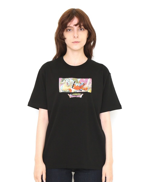 Design Tshirts Store graniph(デザイン ティーシャツ ストア グラニフ)の「ドラゴンクエスト パッケージイラスト(ドラゴンクエスト)|コラボTシャツ(Tシャツ/カットソー・メンズ・ブラック・X-LARGE/MEDIUM/SMALL/LARGE/X-SMALL)」の5枚目の写真