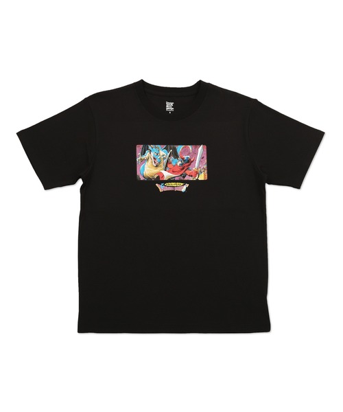 Design Tshirts Store graniph(デザイン ティーシャツ ストア グラニフ)の「ドラゴンクエスト パッケージイラスト(ドラゴンクエスト)|コラボTシャツ(Tシャツ/カットソー・メンズ・ブラック・X-LARGE/MEDIUM/SMALL/LARGE/X-SMALL)」の8枚目の写真