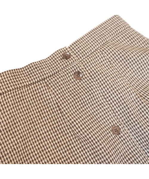 flower(フラワー)の「フェミニンチェックスカート(スカート・レディース・ブラウン/グレー・FREE)」の17枚目の写真