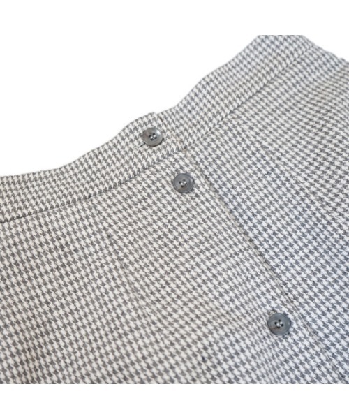 flower(フラワー)の「フェミニンチェックスカート(スカート・レディース・ブラウン/グレー・FREE)」の18枚目の写真