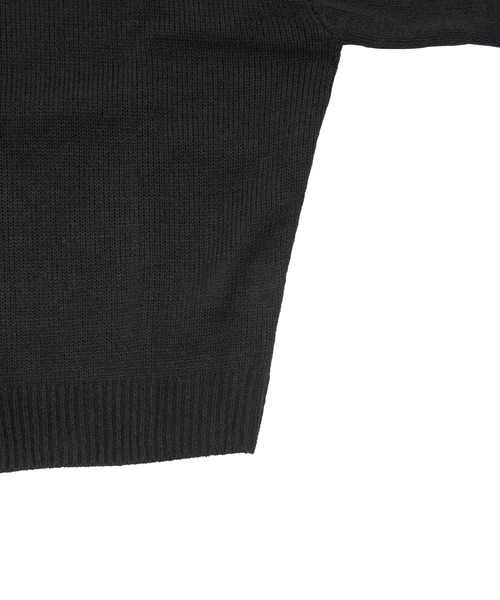 PUNYUS（プニュズ）の「バルーンスリーブニット（ニット/セーター・レディース・ブラック/パープル/ブラウン/オフホワイト/ピンク/グリーン・1/2/4/3）」の7枚目の写真