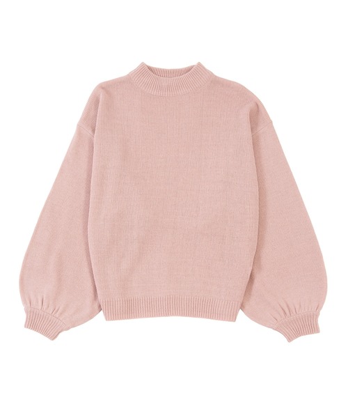 PUNYUS（プニュズ）の「バルーンスリーブニット（ニット/セーター・レディース・ブラック/パープル/ブラウン/オフホワイト/ピンク/グリーン・1/2/4/3）」の11枚目の写真