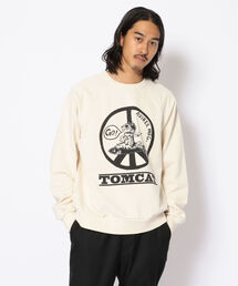 AVIREX | 【TYPE BLUE/タイプブルー】クルーネック スウェット トムキャット / CREW NECK SWEAT TOMCAT / アヴィレックス / AVIREX(Tシャツ/カットソー)