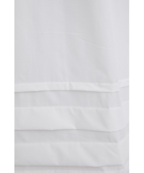 STYLEMIXER（スタイルミキサー）の「ランタンスリーブタックワンピース（ワンピース・レディース・ホワイト/ダークオレンジ/ブラック・SMALL/MEDIUM）」の11枚目の写真