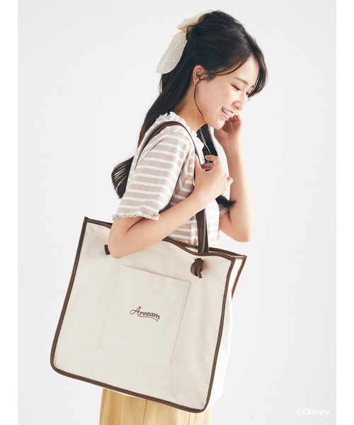 Areeam（アリーム）の「スカシ調リボンヘアカフ（ヘアゴム・レディース・ブラック/アイボリー/ピンクベージュ・FREE）」の13枚目の写真