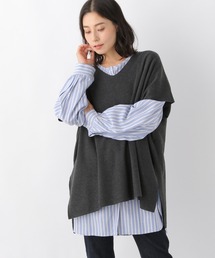 LEPSIM | １２Ｇポンチョベスト　957801(ベスト)